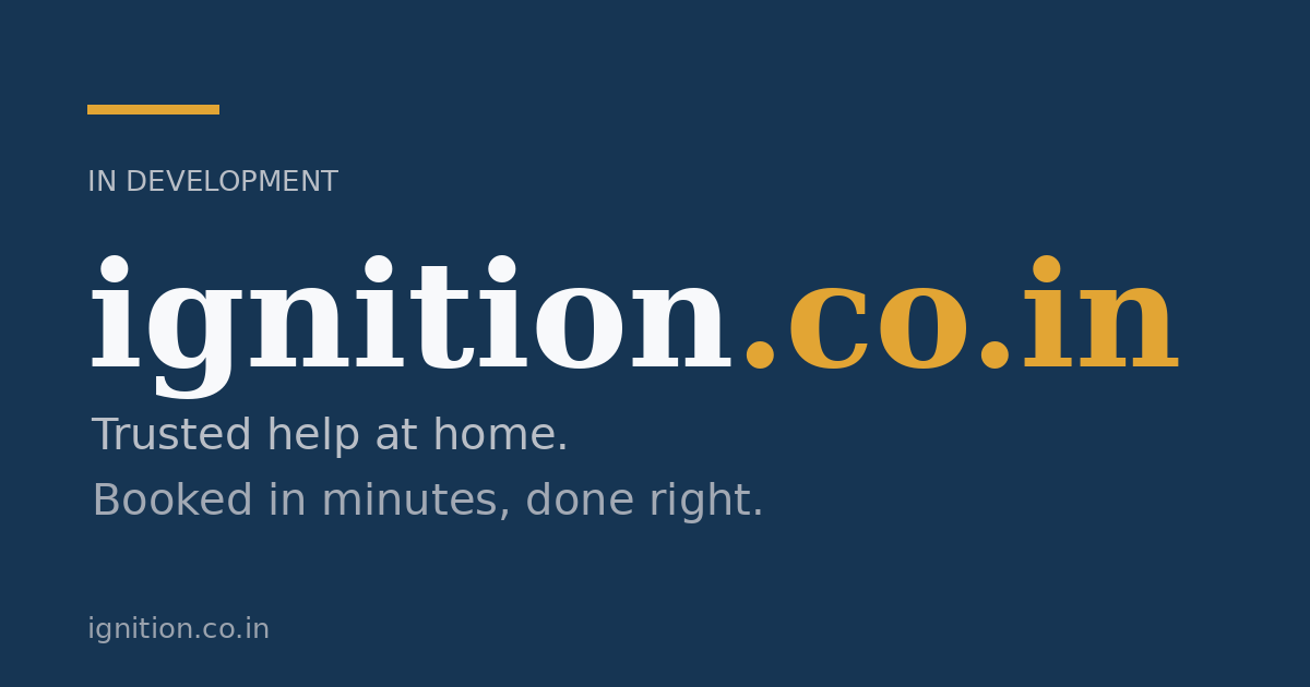 Link preview image for ignition.co.in